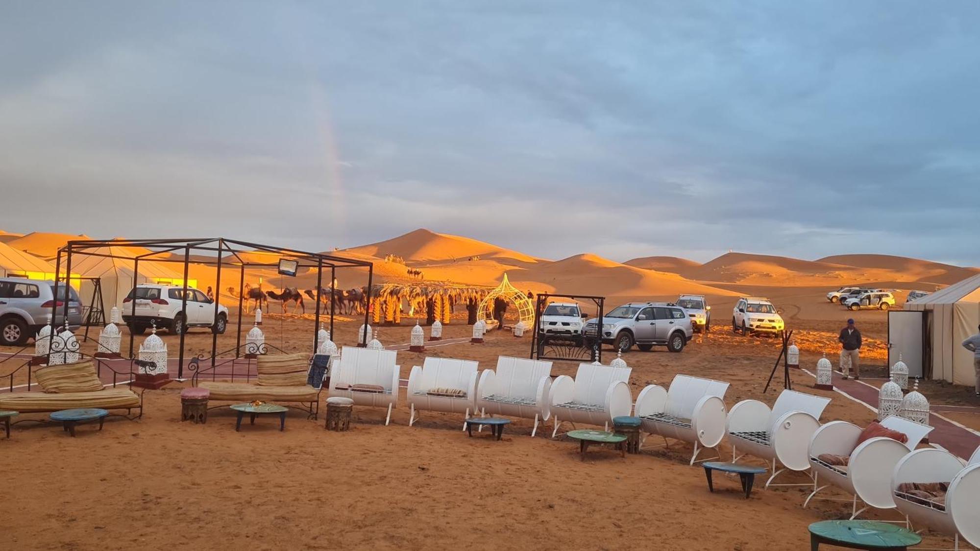 Desert Camp Camel & Sandboarding Merzouga Exterior photo